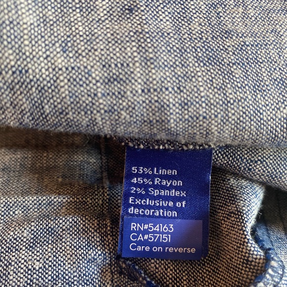 Calvin Klein Linen Zip Jacket NWT - Picture 8 of 9